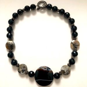 Beautiful multi beaded necklace